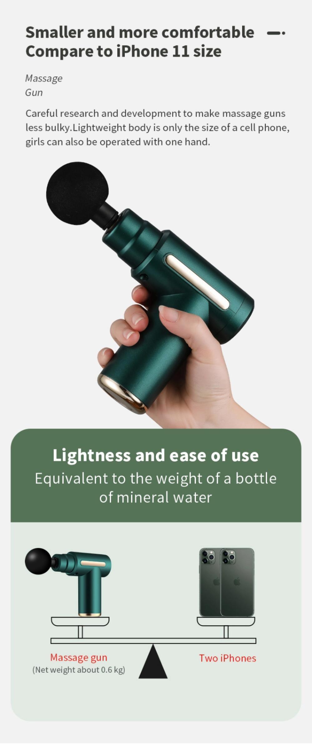 ExotiKiss MASSAGE GUN PRO 10 Başlıklı Anal Vajinal Kullanım Darbeli ...