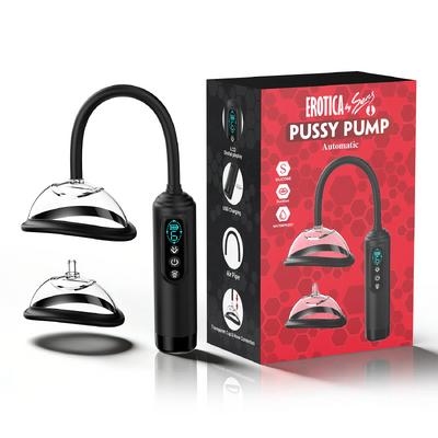 Automatic - 5 Başlıklı 6 Modlu Dijital Ekranlı Profesyonel Otomatik Göğüs ve Vajina Vakum Pompası Set