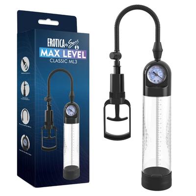 Classic ML3 - Standart Hazneli Tetikli Barometreli Klasik Penis Pompası - Gelişme ve Performans Etkili