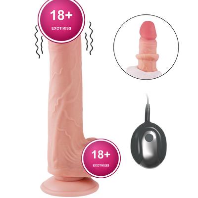 Lucas 22 CM Çift Katmanlı Ultra Yumuşak Dokulu Titreşimli Yetişkin Ürünü