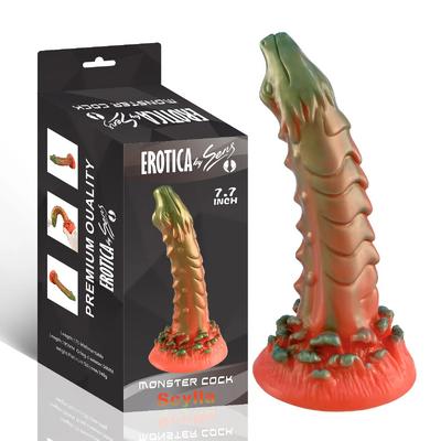 Monster Cock Scylla - Silicone Realistic Animal Dragonhead-Snake Dildo Silikon Gerçekçi Doku Yılan Yapay Penis