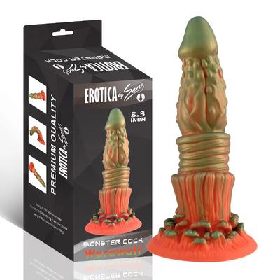 Monster Cock Werewolf - Silicone Realistic Animal Dildo Silikon Gerçekçi Doku Kurt Adam Yapay Penis