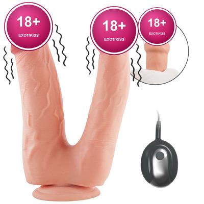 Royce 20 CM Çift Katmanlı Ultra Yumuşak Dokulu Çift Taraflı Titreşimli Yetişkin Ürünü