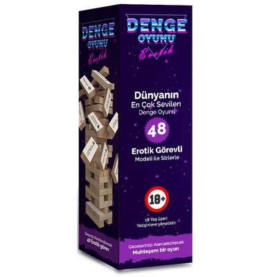 ExotiKiss Erotik Denge Oyunu – 48 Görevli 18+ Çiftler İçin Eğlenceli Oyun
