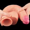 30.5 cm Yumuşak Dokulu Çift Katmanlı Realistik Penis – Platinum Silicone