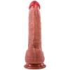 Dustin - Ultra Yumuşak Dokulu Realistik Dildo Çift Katmanlı Silikon Gerçekçi Yapay Penis 19 CM
