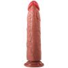 Hardy - Ultra Yumuşak Doku Testissiz Realistik Dildo Çift Katmanlı Silikon Gerçekçi Yapay Penis 22 CM