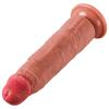 Hardy - Ultra Yumuşak Doku Testissiz Realistik Dildo Çift Katmanlı Silikon Gerçekçi Yapay Penis 22 CM