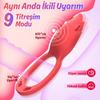 Ivy APP RCT - Şarjlı Kumanda Ve Telefon Kontrollü Vajina Çevresi ve Klitoris Uyarıcı Kemerli Giyilebilir Couple Vibratör