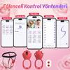 Ivy APP RCT - Şarjlı Kumanda Ve Telefon Kontrollü Vajina Çevresi ve Klitoris Uyarıcı Kemerli Giyilebilir Couple Vibratör
