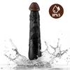 Kendrick - Kumandalı Vantuzlu Testissiz Güçlü Titreşimli Gerçekçi Zenci Yapay Penis Realistik Dokuda Dildo 22 CM