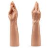 Magic Hand - King Size Realistic Fist Anal Plug Dev Boyut Gerçekçi Doku Realistik Sivri Uçlu El-Kol Dildo 34x7 CM