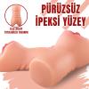 Exotikiss Premium Masturbator Candice - Realistik Dokulu Anal Vajinal 2 in 1 Titreşimli Suni Vajina