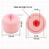 Pump Sleeve ML - Hazneyi Kavrayan Geliştirilmiş Süper Gerçekçi Dokulu Penis Pompası Vajina Başlığı