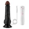 Ricky - Kumandalı Vantuzlu Güçlü Titreşimli Gerçekçi Zenci Yapay Penis Realistik Dokuda Dildo 20 CM