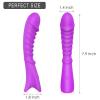TOPI Anal ve G Nokta Uyarıcı Su Geçirmez Wand Massager Vibratör Dildo