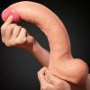 30.5 cm Yumuşak Dokulu Çift Katmanlı Realistik Penis – Platinum Silicone