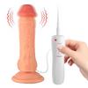 Alvin - Kumandalı Vantuzlu Güçlü Titreşimli Gerçekçi Yapay Penis Realistik Dokuda Dildo 18 CM
