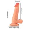 Alvin - Kumandalı Vantuzlu Güçlü Titreşimli Gerçekçi Yapay Penis Realistik Dokuda Dildo 18 CM