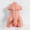 Antonio - Anal Girişli 17.5 CM Penisli Isıtmalı Titreşimli Realistik Yarım Vücut Erkek Manken 6.1 KG