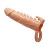 EMMITT 4 CM Uzatmalı Klitoris Uyarıcı Testis Halkalı Silikon Penis Kılıfı