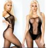 EXOTİKİSS Premium Seri Seksi Çekici Erotik Babydoll Siyah Özel Bölgesi Açık Siyah Fantezi Vücut Çorabı