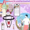 Ivy APP RCT - Şarjlı Kumanda Ve Telefon Kontrollü Vajina Çevresi ve Klitoris Uyarıcı Kemerli Giyilebilir Couple Vibratör