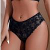 Kalp Aksesuarlı Siyah Dantel String Külot – Düşük Bel, Şehvetli Tasarım