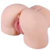 2.2 Kg Anal Vajinal 2 in 1 Titreşimli Isıtmalı Realistik Kalça Vajina