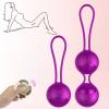 Exotikiss M3 - Şarjlı Uzaktan Kumandalı G-Spot ve Klitoris Uyarıcı Giyilebilir Vibratör Kegel Egzersiz Vajinal Top