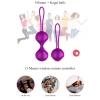 Exotikiss M3 - Şarjlı Uzaktan Kumandalı G-Spot ve Klitoris Uyarıcı Giyilebilir Vibratör Kegel Egzersiz Vajinal Top