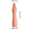 Magic Hand - King Size Realistic Fist Anal Plug Dev Boyut Gerçekçi Doku Realistik Sivri Uçlu El-Kol Dildo 34x7 CM