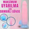 NEON ELITE Glow in the Dark - Karanlıkta Parlayan Dildo Ultra Yumuşak Realistik Yapay Penis