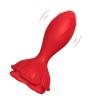 Exotikiss Rose Kablosuz Kumandalı Titreşimli Anal Plug Vibratör