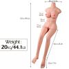 Ultra Mega Boy 125 cm 20 kg İskeletli Realistik Yarım Vücut Manken – Çift Girişli, Isıtmalı & Titreşimli