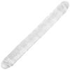 Ultra Soft Realistic Double Ended Clear Dildo Yumuşak Doku Gerçekçi Çift Taraflı Büyük Boy Realistik Şeffaf Yapay Penis 43 CM