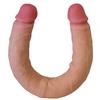 Victor - Sliding Skin Ultra Soft Realistic Double Ended Dildo Hareketli Kayar Deri Çift Katmanlı Çift Taraflı Gerçekçi Yapay Penis 30 CM