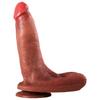 Wayne - Ultra Yumuşak Dokulu Realistik Dildo Çift Katmanlı Silikon Gerçekçi Yapay Penis 24 CM
